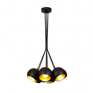 Lustra Sivani - MR-630 Negru Auriu - Img 2