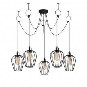 Lustra Tel - 6691 Negru - Img 2