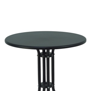 Masa dining Vergo-Sussie, Pako World, Metal , Negru, 60x60x70 cm - Img 6