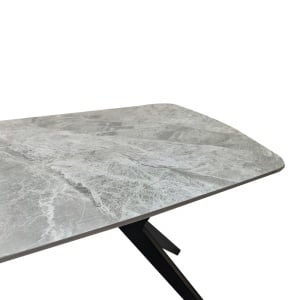 Masa Ezali, Gri, 140x80x75 cm - Img 5