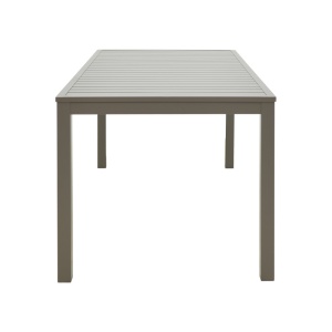 Masa Kliton, Pako World, Aluminiu, Sampanie, 150x80x74 cm - Img 3