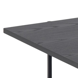 Masuta de cafea Angus, Negru, 40x115x60 cm - Img 8
