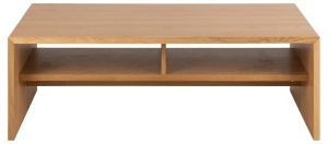 Masuta de cafea Arlon, Natural, 40x120x60 cm - Img 4