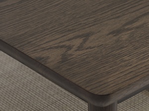 Masuta de cafea BARRALI, Gri, 60x45x120 cm - Img 3