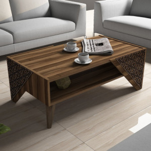 Masuta de Cafea Beril - Walnut - Img 3
