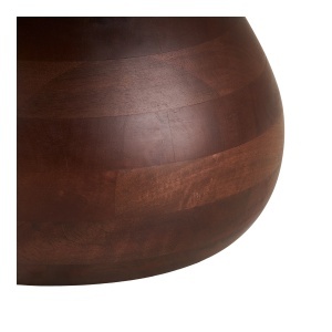 Masuta de cafea Heide, Alb, 70x70x35 cm - Img 2