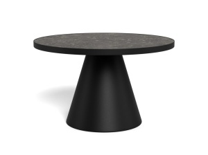 Masuta de cafea Soli, Negru, 40x65.7x65.7 cm - Img 5