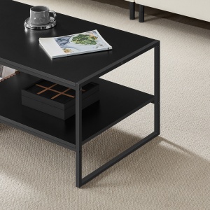 Masuta de cafea Vasagle Gri inchis 100x55x45 cm - Img 4