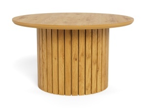 Masuta de cafea Yale, Natural, 42x80x80 cm - Img 3