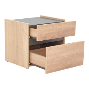 Noptiera Comcie Pako World Natural 50x42x45.5 cm - Img 3