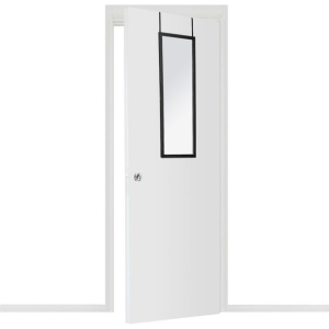 Oglinda pentru usa PWD-0111 19940 Negru 34x1.7x94cm - Img 2