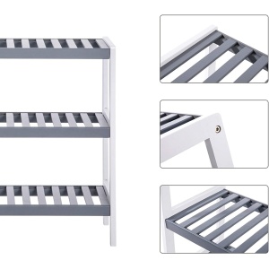 Pantofar Songmics Gri 70x55x26 cm - Img 5