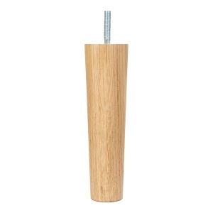 Picior pentru mobilier Lido, Natural, 4.5x4.5x16.5 cm