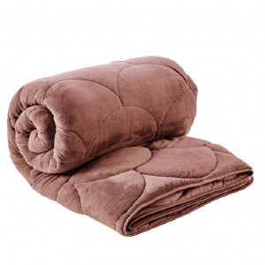 Pilota Pufoasa Fluffy Somon 195x215 cm - Img 2