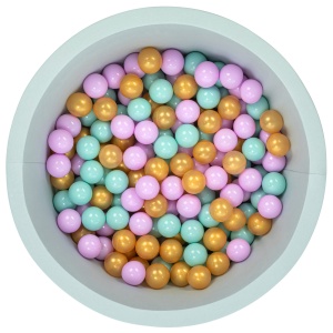 Piscina de bile Bubble Pops v3 Menta 85x85x30 cm - Img 2