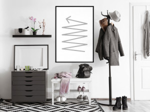 Poster - Changes of Direction, cu Ramă neagră, 20x30 cm - Img 2
