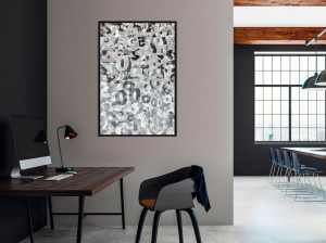 Poster - Digits, cu Ramă neagră, 40x60 cm - Img 2