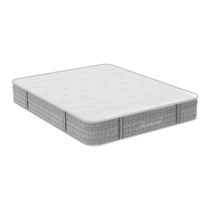 Saltea Diamond 3 zone arcuri buzunar + gel spuma cu memorie 25-27cm 150x200cm