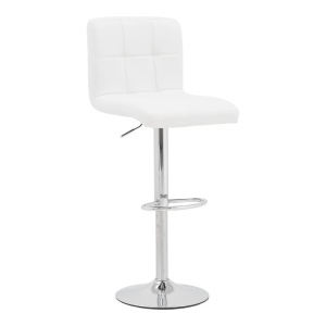 Saun de bar Remina Pako World Alb 44x44x112 cm