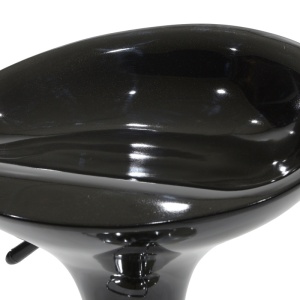 Scaun bar Felice inaltime ajustabila baza negru crom 40x43x84 cm - Img 6