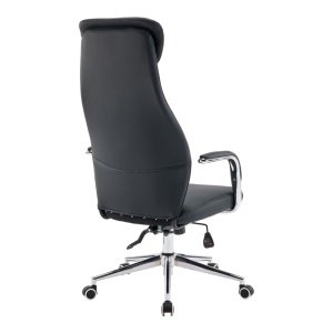 Scaun birou Ferka Negru 64x70x128 cm - Img 2