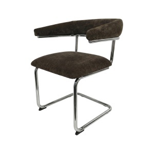 Scaun CABRI, Ciocolatiu, 58x77x59 cm - Img 2