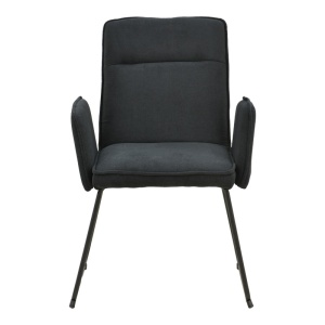 Scaun cu brate Essential Negru 55.5x59x89 cm - Img 4