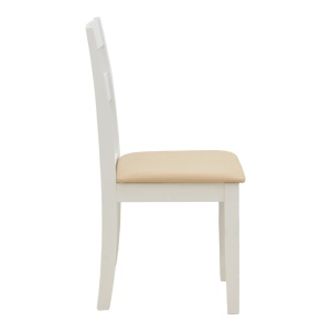 Scaun, Dallan, Pako, Alb 40x47.5x89 cm - Img 3