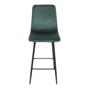 Scaun de bar Grato Verde inchis 43.5x55x114 cm - Img 3