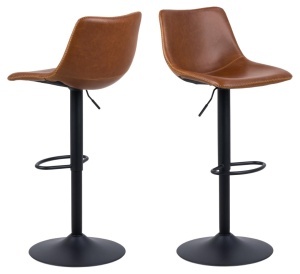 Scaun de bar I_Oregon, Maro, 110x47x51 cm - Img 3