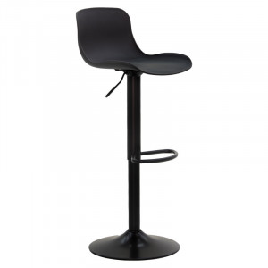 Scaun de bar Walden plastic negru