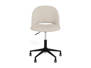 Scaun de birou Allan, Bej, 77x49x49.5 cm - Img 3