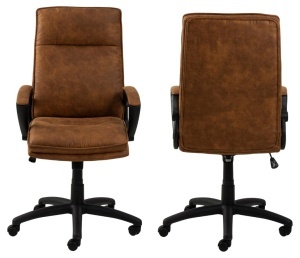 Scaun de birou Brad, Maro, 115x67x69.5 cm - Img 3