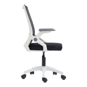Scaun de birou V2, Penza, Alb, 58x48x102 cm - Img 4