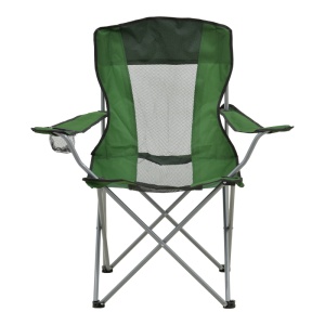 Scaun de plaja Camping, Pesca, Verde, 55x55x95 cm - Img 4