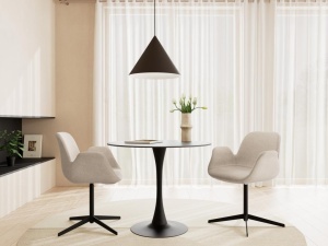 Scaun dining Beth, Maro, 81x57.5x55 cm - Img 2