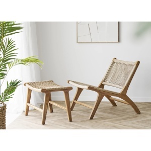 Scaun dining Derby, Natural, 80x60x73 cm - Img 3
