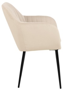 Scaun dining Emilia V1, Maro, 83x57x61 cm - Img 4