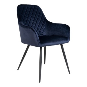 Scaun dining Harbo dining, Albastru, 65x57x87 cm - Img 5
