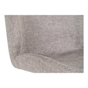 Scaun dining Monte Carlo, Gri, 60x50x88 cm - Img 3