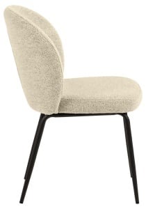Scaun dining Patricia V2, Bej, 82x52x57.5 cm - Img 5