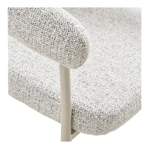 Scaun dining Trivio, Nisip, 56x57.5x77 cm - Img 3