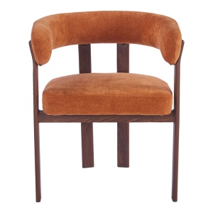 Scaun Erebus, Teracota, 64x55x76.5 cm - Img 4