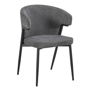 Scaun Ezande, Antracit, 48x55x81.5 cm