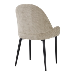 Scaun Finda, Bej, 59x54x86.5 cm - Img 2