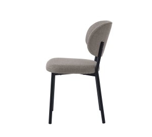 Scaun FOWLER, Gri deschis, 56x81x46 cm - Img 2