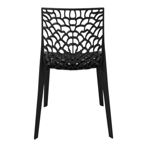 Scaun Hush, Pako World, PP, Negru, 50x57x81 cm - Img 5