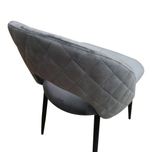 Scaun, Lovingo, Antracit, 50x47x85.5 cm - Img 6