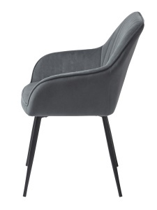 Scaun NOLAN, Gri deschis, 60x84x58 cm - Img 3