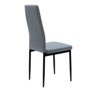Scaun Parker, Antracit, 41x48x96 cm - Img 2